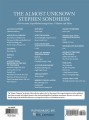 The Almost Unknown Stephen Sondheim - 39 previously unpublished songs from 17 shows and films - nuty na fortepian