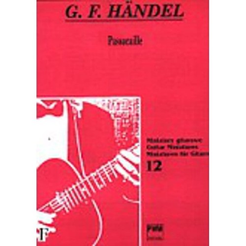 Georg Friedrich Händel: Passacaille z VII suity klawesynowej g-moll HWV 432 - nuty na dwie gitary