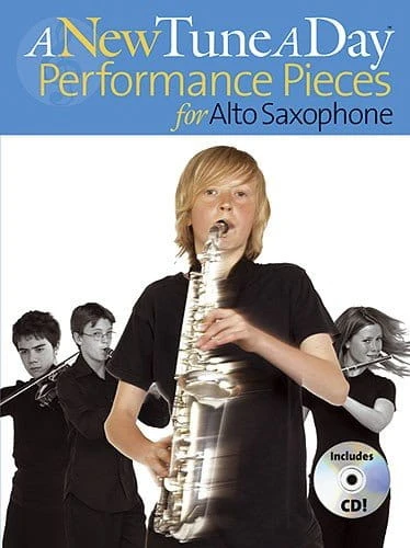 A New Tune A Day: Performance Pieces for Alto Saxophone (+ płyta CD) - nuty na saksofon altowy