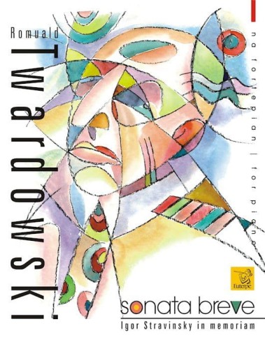 Sonata breve - nuty na fortepian - Romuald Twardowski