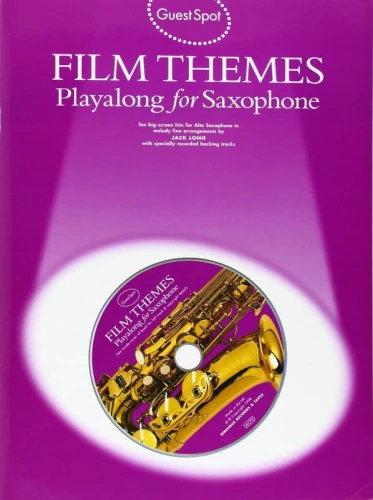 Guest Spot: Film Themes Playalong For Saxophone - nuty na saksofon altowy -Jack Long(+ płyta CD)