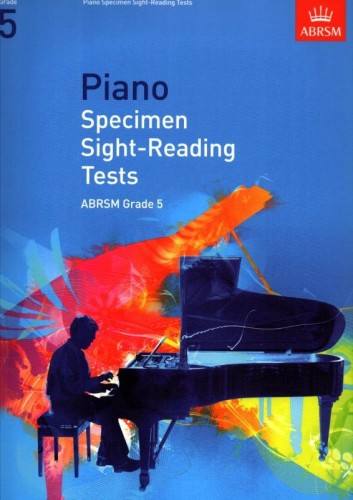 Piano Specimen Sight-Reading Tests - ABRSM Grade 5 - nauka czytania nut a vista - testy - nuty na fortepian