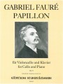 Gabriel Fauré: Papillon op. 77 - nuty na wiolonczelę i fortepian