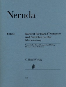 Johann Baptist Georg Neruda: Concerto for Horn (Trumpet) and Strings - Koncert Es-dur - nuty na waltornię lub trąbkę z fortepianem