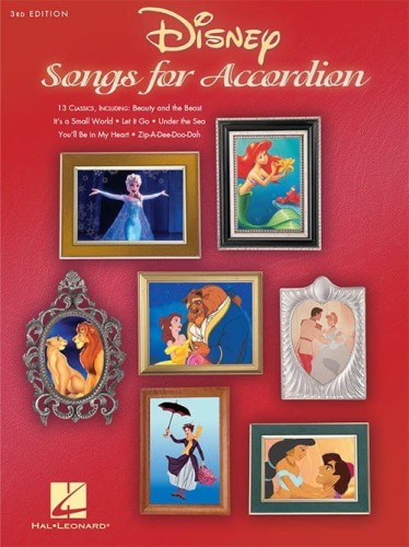Disney Songs for Accordion - nuty na akordeon