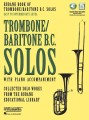 Rubank Book of Trombone / Baritone Solos - Easy to Intermediate Level (+ audio online) - nuty w kluczu basowym na puzon (baryton) z fortepianem