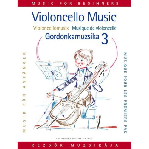 Violoncello Music for Beginners 3 - Arpad Pejtsik - nuty na wiolonczelę dla początkujących