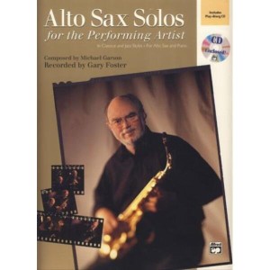 Alto Sax Solos For The Performing Artist - Michael Garson - nuty na saksofon (+ płyta CD)