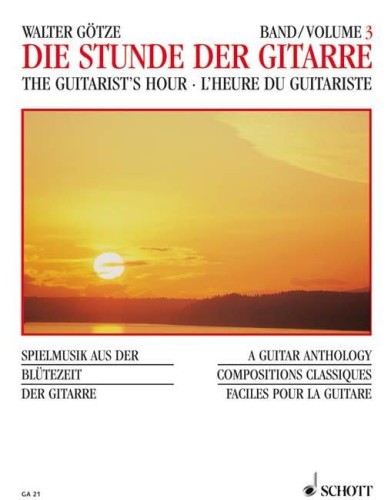 The Guitarist's Hour 3 - antologia muzyki gitarowej - nuty na gitarę klasyczną