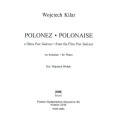 Wojciech Kilar: Polonez z filmu Pan Tadeusz - nuty na fortepian