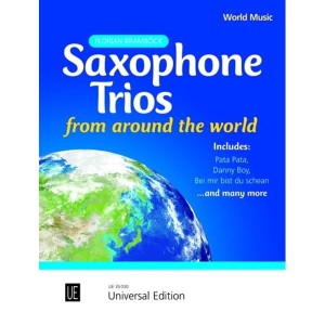 Saxophone Trios from Around the World - Brambock - nuty na tria saksofonowe