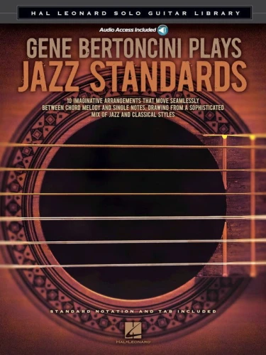Gene Bertoncini Plays Jazz Standards (+ audio online) - nuty i tabulatury na gitarę klasyczną