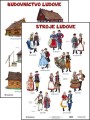 Polskie stroje ludowe i budownictwo ludowe - plansza edukacyjna