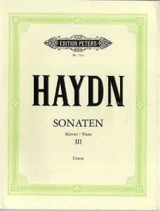 Joseph Haydn: Sonaten fur Klavier Band 3 - sonaty fortepianowe