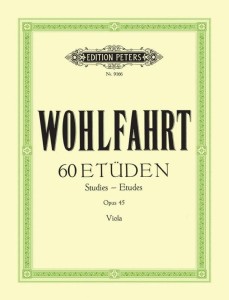 Franz Wohlfahrt: 60 Etuden op. 45 - 60 Studies - 60 etiud na altówkę solo