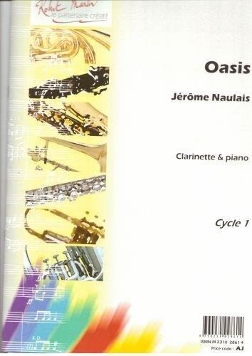 Jerome Naulais: Oasis pour Clarinette et Piano - nuty na klarnet i fortepian