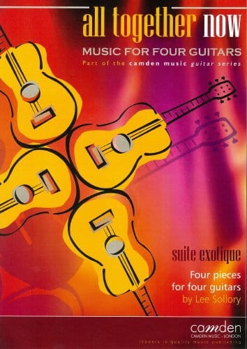 Lee Sollory: Suite Exotique - cztery utwory na kwartet gitarowy - nuty na cztery gitary klasyczne