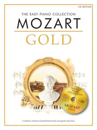 The Easy Piano Collection: Mozart Gold (+ płyta CD) - łatwe nuty na fortepian - Wolfgang Amadeus Mozart
