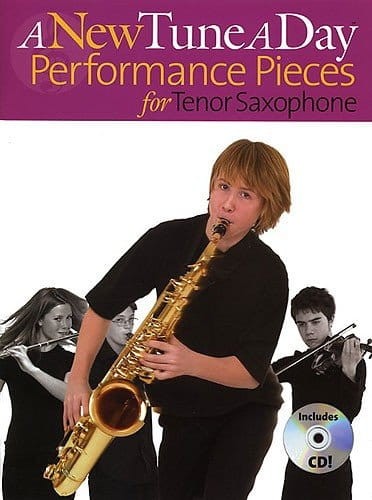 A New Tune A Day: Performance Pieces for Tenor Saxophone - Ned Bennett - nuty na saksofon tenorowy (+ płyta CD)