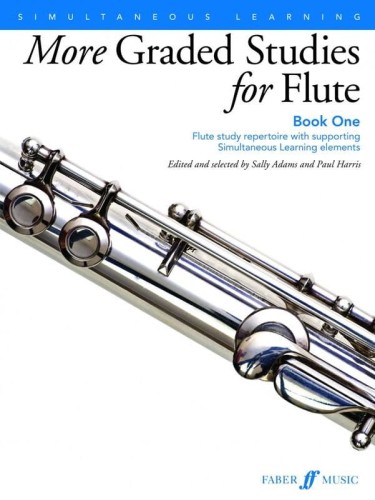 More Graded Studies for Flute - Book One - progresywne ćwiczenia na flet poprzeczny - Paul Harris, Sally Adams