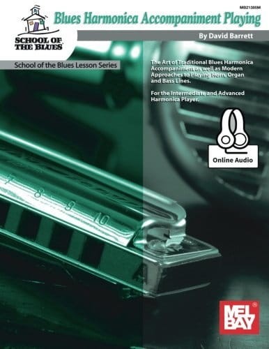 David Barrett: Blues Harmonica Accompaniment Playing (+ audio online) - szkoła akompaniamentu na harmonijce ustnej