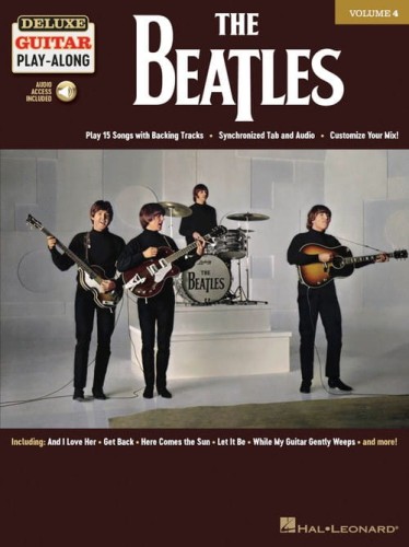 Deluxe Guitar Play-Along Volume 4: The Beatles (+ audio online) - nuty i tabulatura na gitarę elektryczną