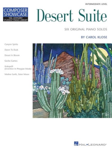 Composer Showcase: Carol Klose - Desert Suite - nuty na fortepian solo