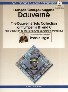 The Dauverne Solo Collection For Trumpet - François Georges Auguste Dauverné (+ płyta CD) - nuty na trąbkę z fortepianem