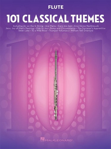 101 Classical Themes: Flute - nuty na flet poprzeczny