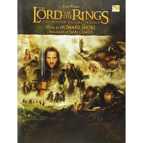 Howard Shore: The Lord Of The Rings Trilogy - Easy Piano - muzyka z filmu Władca Pierścieni w łatwym opracowaniu na fortepian