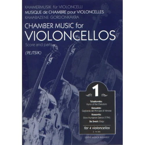 Chamber Music for violoncellos 1 - Pejtsik - muzyka kameralna na 4 wiolonczele