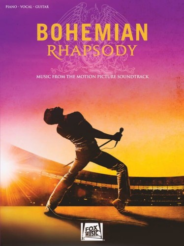 Bohemian Rhapsody: Music from the Soundtrack (PVG) - 20 piosenek z filmu o zespole Queen - melodia, nuty na fortepian, akordy gitarowe i słowa