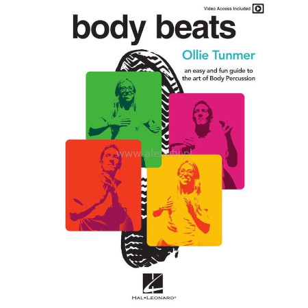 Body Beats - Ollie Tunmer (+ video online) - granie na ciele, perkusja ciała - szkoła gry