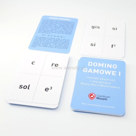 Domino Gamowe I - karty edukacyjne - Beata Michniewicz