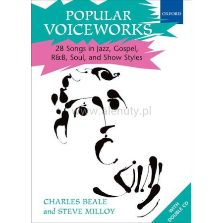 Popular Voiceworks 1: 28 Songs in Jazz, Gospel, R&B, Soul, and Show Styles (+ 2 płyty CD) - Charles Beale, Steve Milloy