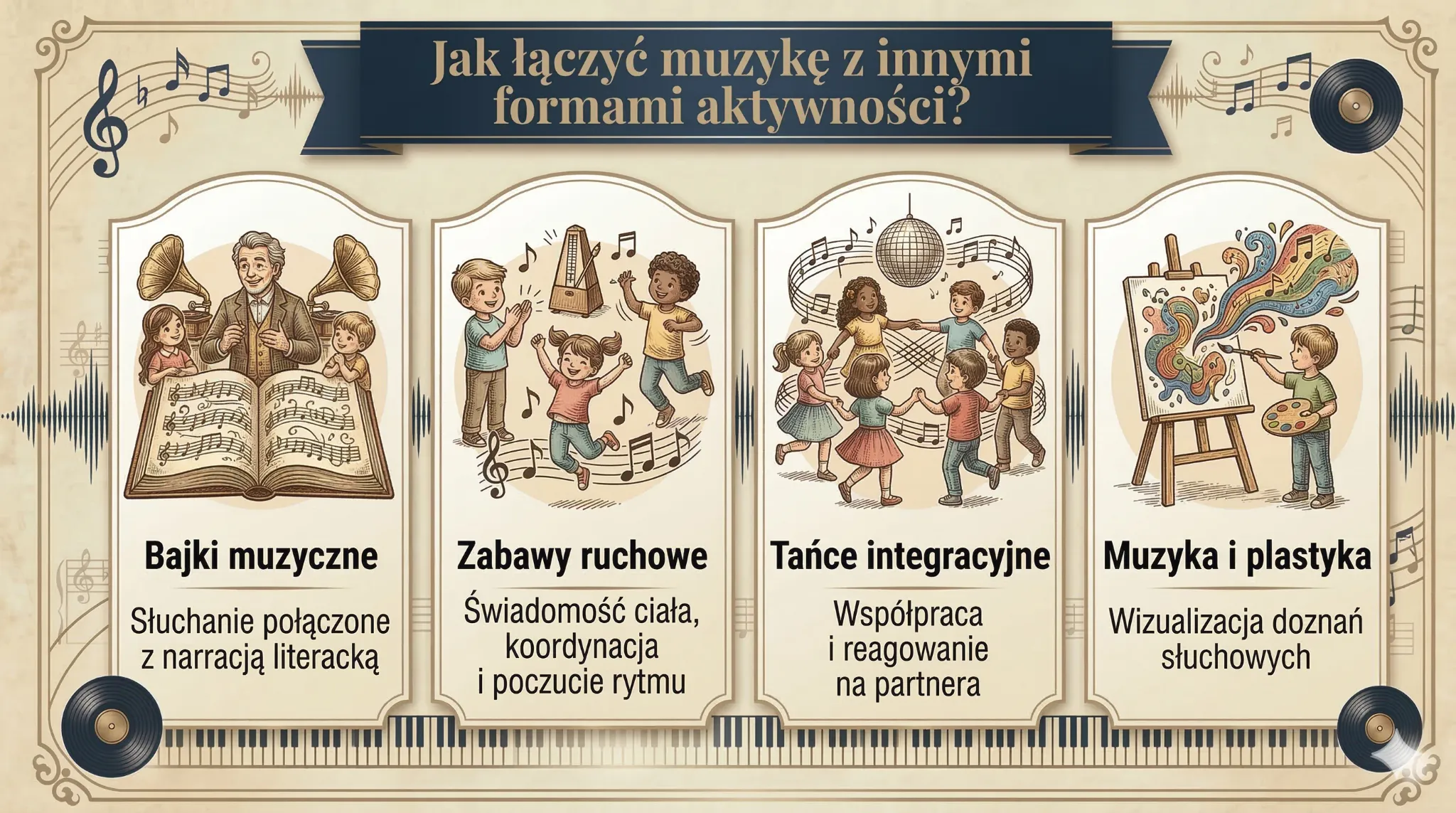 Jak łączyć muzykę z innymi formami aktywności?