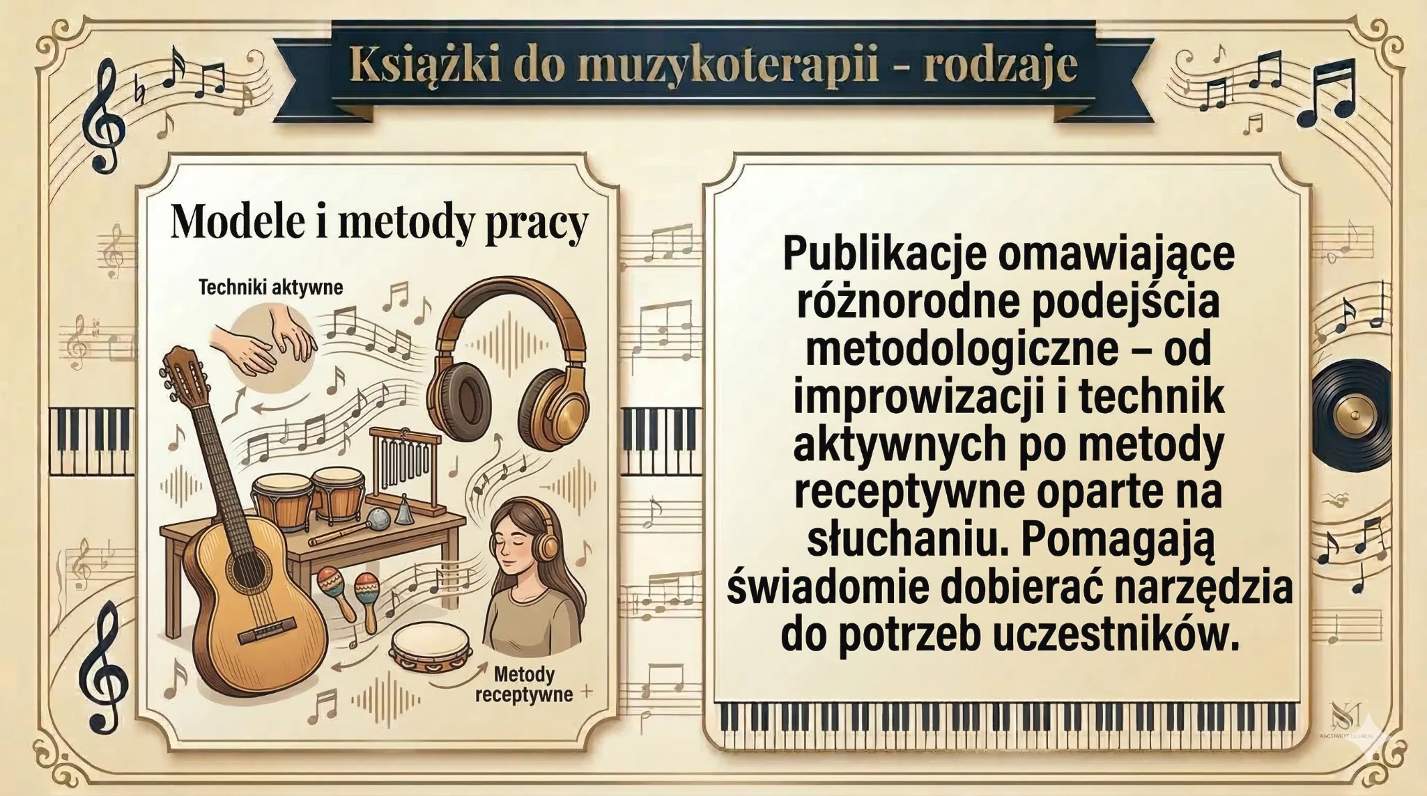 Książki do muzykoterapii - rodzaje - modele i metody pracy