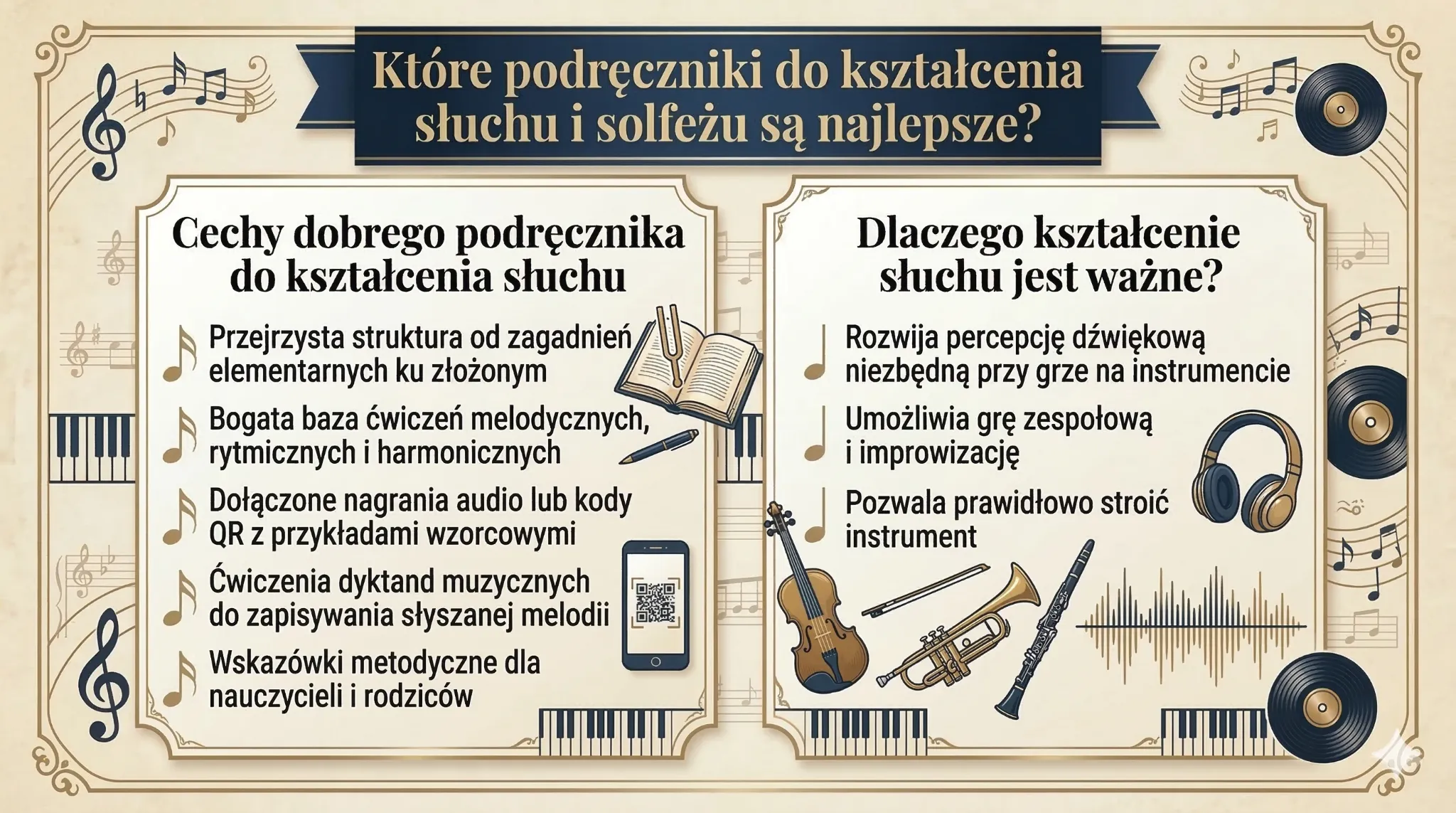Które podręczniki do kształcenia słuchu i solfeżu są najlepsze?