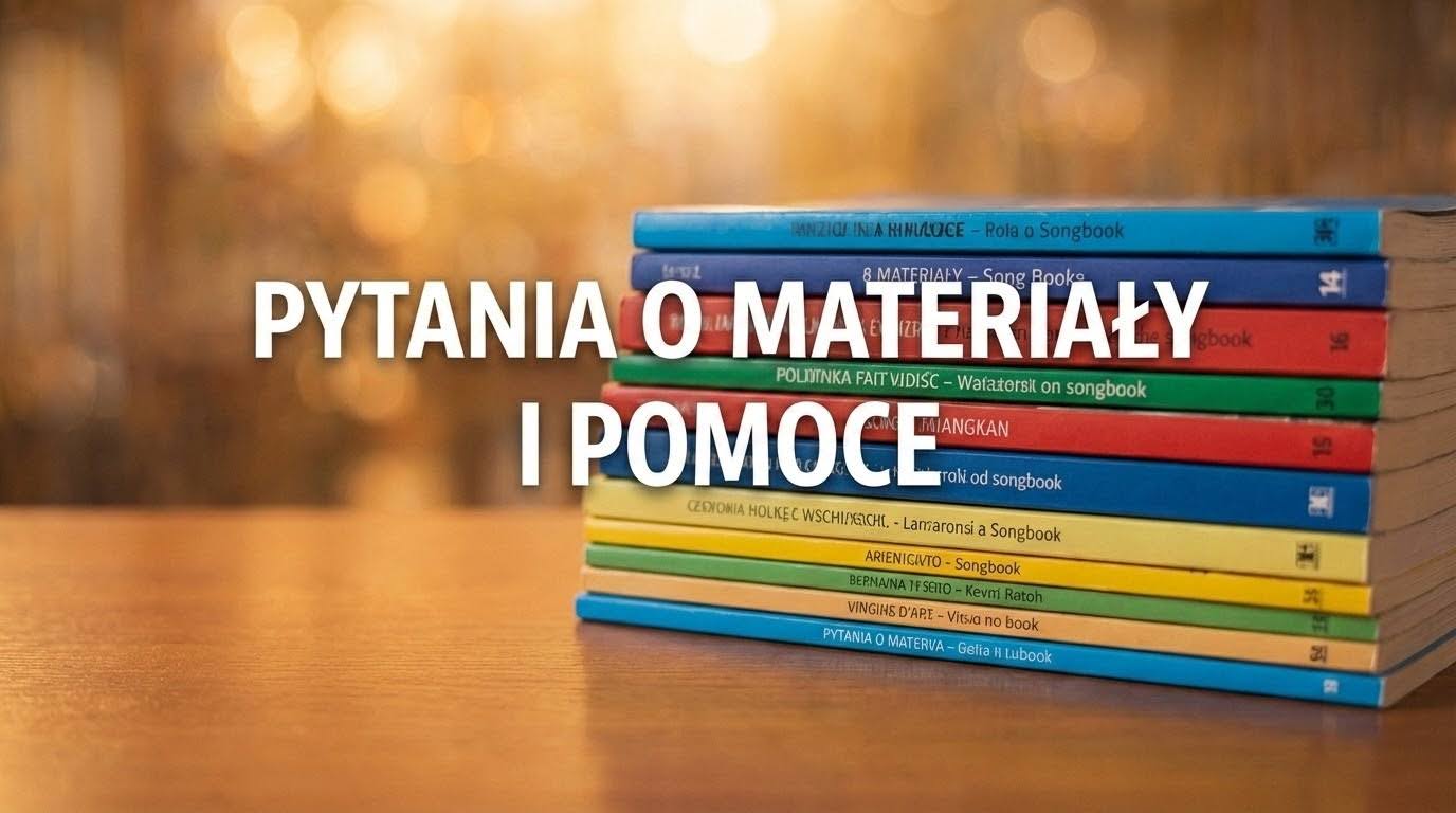 Pytania o materiały edukacyjne i pomoce naukowe