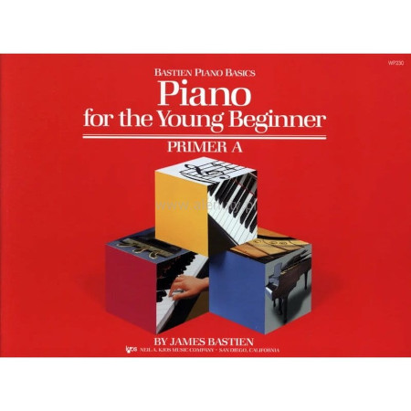 Bastien Piano Basics: Piano For The Young Beginner Primer A - szkoła gry na pianinie dla młodych początkujących