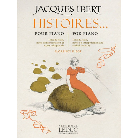 Jacques Ibert: Histoires pour piano - nuty na fortepian