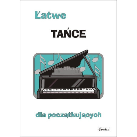 Łatwe tańce - nuty na fortepian dla początkujących