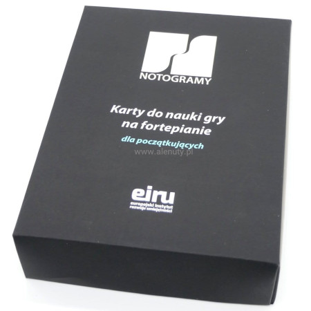 Notogramy - karty do nauki gry na fortepianie dla początkujących
