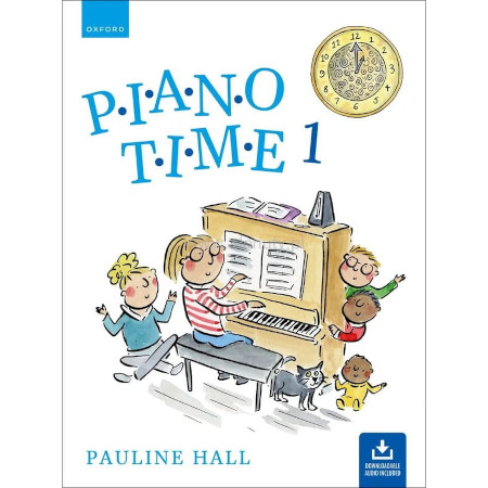 Pauline Hall: Piano Time 1 (+ audio online) - szkoła na fortepian dla dzieci cz. 1
