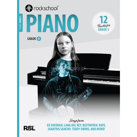 Rockschool Piano Grade 3 (+ materiały online) - szkoła gry na pianinie dla początkujących