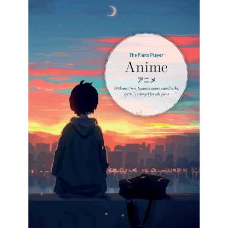 The Piano Player: Anime - 19 kompozycji z japońskich filmów - nuty na fortepian