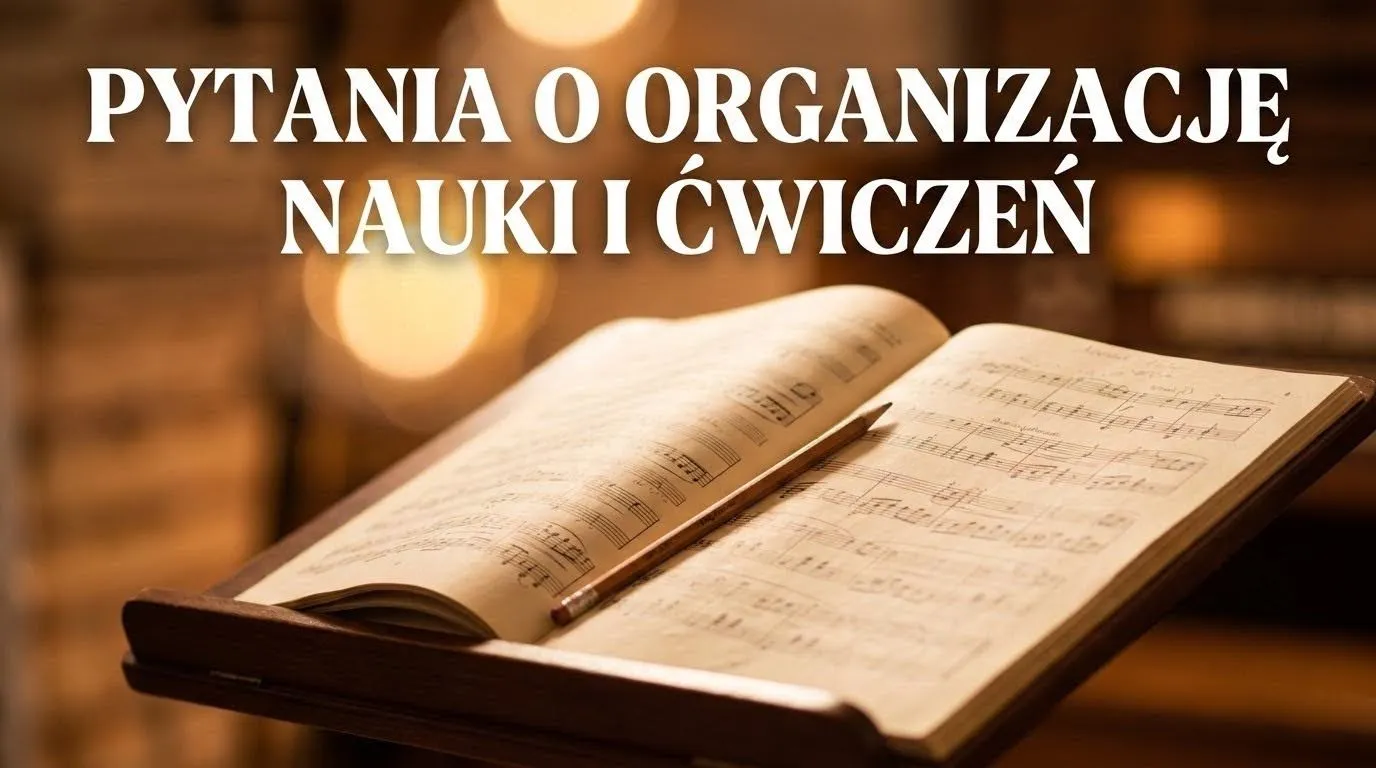 FAQ – najczęstsze pytania dotyczące nauki gry na fortepianie - pytania o organizację nauki i ćwiczeń