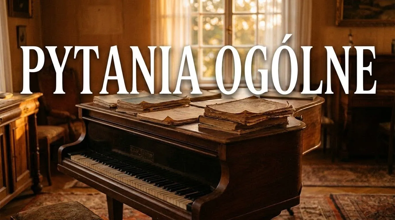 FAQ – najczęstsze pytania dotyczące nauki gry na fortepianie - ogólne pytania o naukę gry na fortepianie