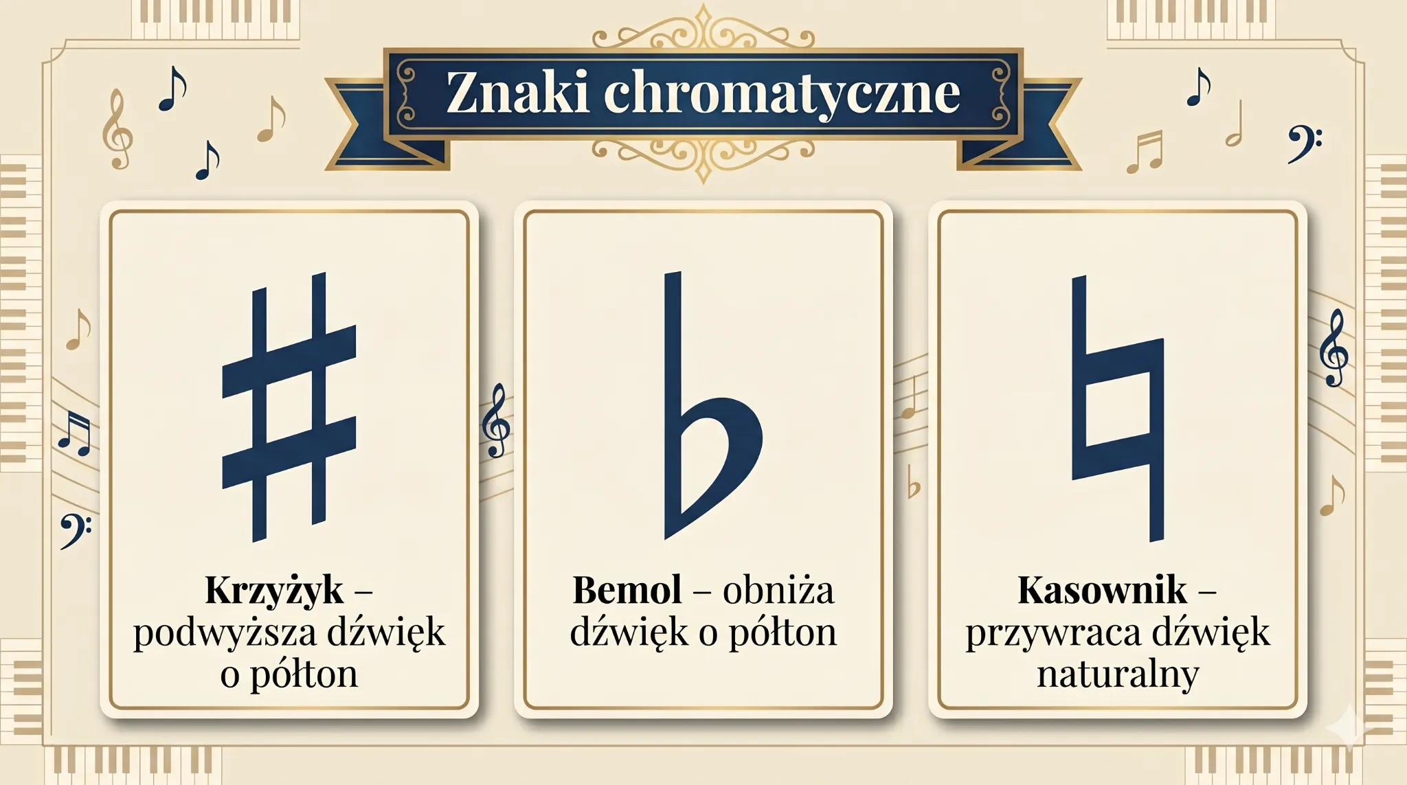 Znaki chromatyczne