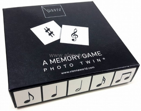 Muzyczna gra memory - symbole muzyczne 40 kart